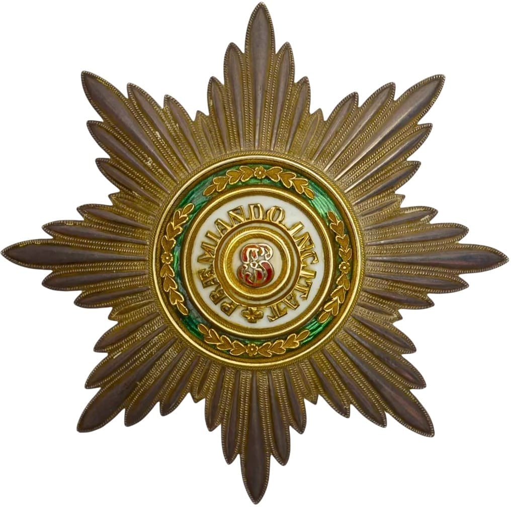 Order of St.Stanislaus  breast star made by Albert Keibel.jpg