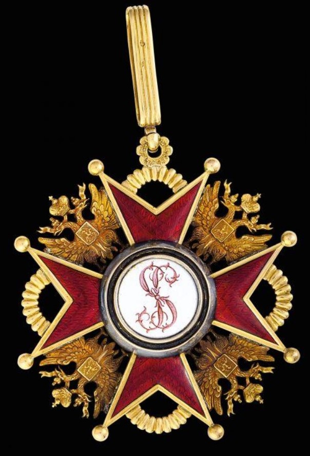 Order  of St. Stanislaus made by Halley Octave Lasne, Paris.jpg