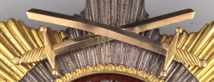 Order of St.  Vladimir  Breast Star with Swords.jpg