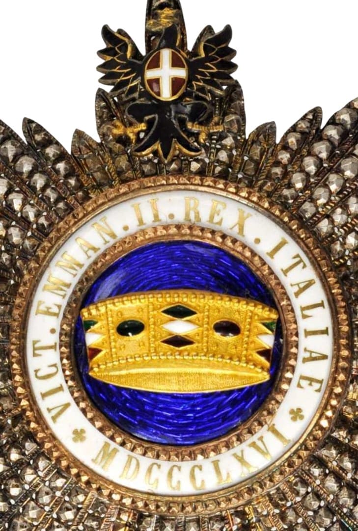 Order of the Crown of Italy made by Boullanger, Paris.jpg