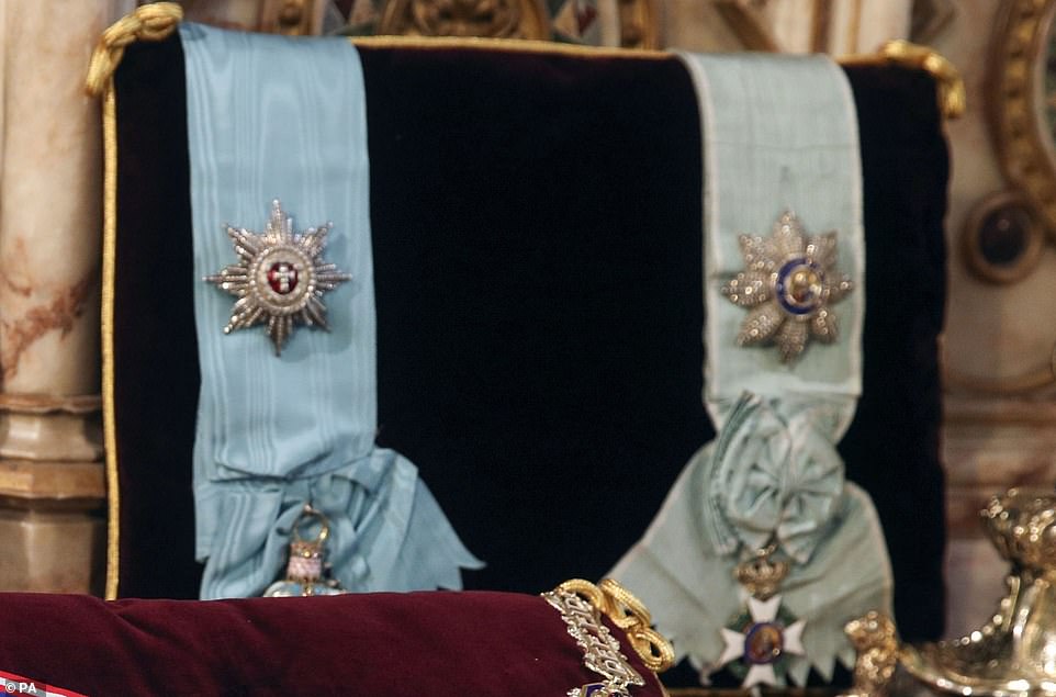 Order of the Elephant awarded to Prince Philip, Duke of Edinburgh in 1947.jpg