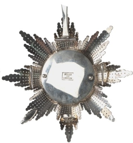 Order of the  Elephant Breast Star made by Godet, Berlin.jpg