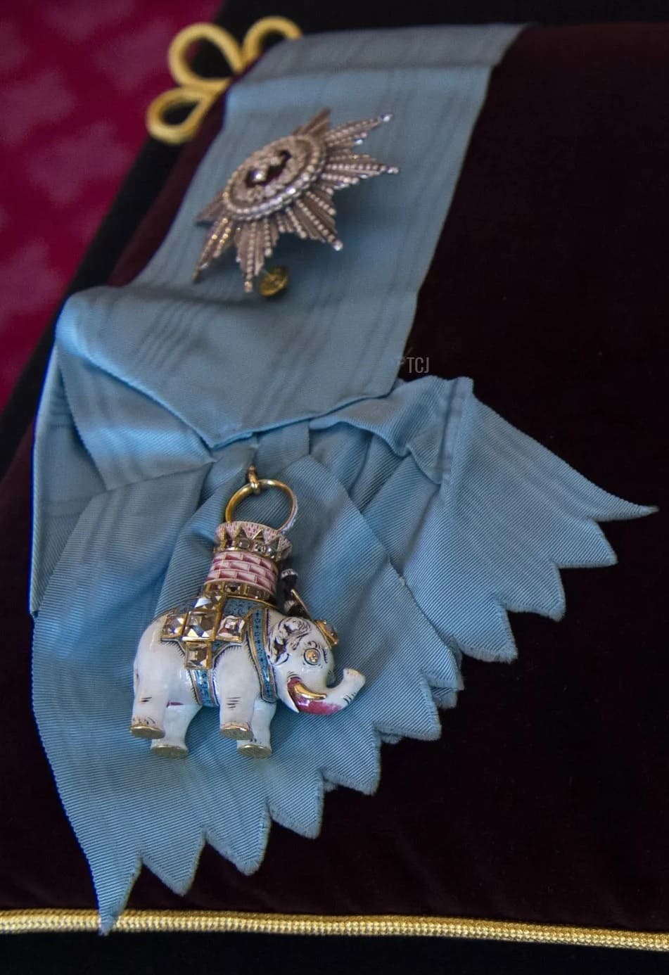 Order of the Elephant insignia belonging to the late Duke of Edinburgh.jpg