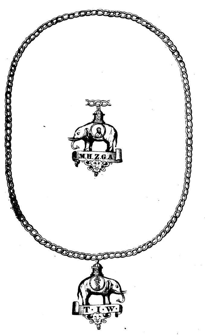 Order of the Elephant  made in 1580 for the Frederik II.jpg