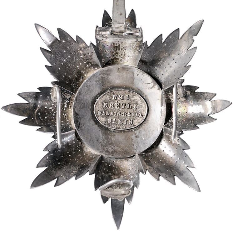 Order of the Holy Sepulchre of Jerusalem breast star made by Kretly.jpg