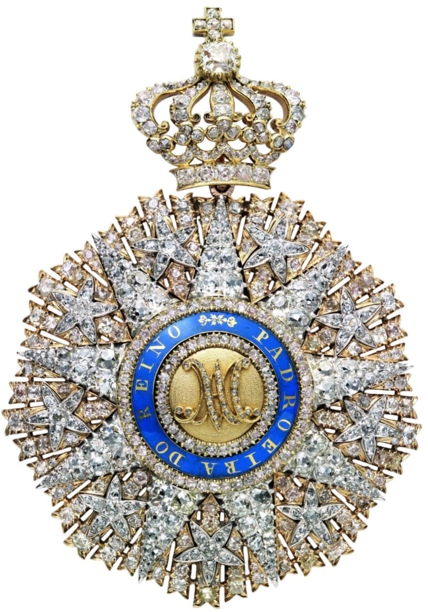 Order of the Immaculate Conception of Vila Viçosa Breast Star with Diamonds.jpg
