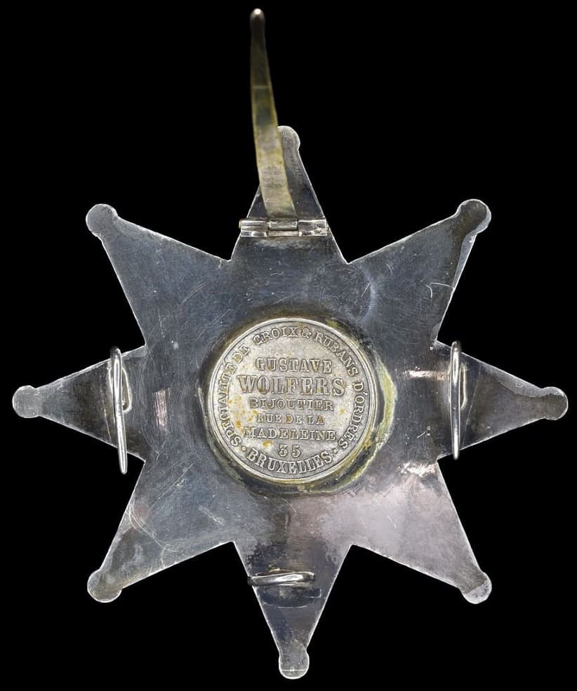 Order of the Italian Crown,  Grand Officer’s breast star by Wolfers, Brussels.jpg