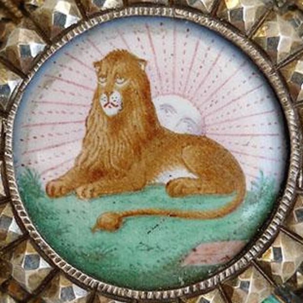 Order of the Lion and Sun 4th class  made by Kretly, Paris.jpg
