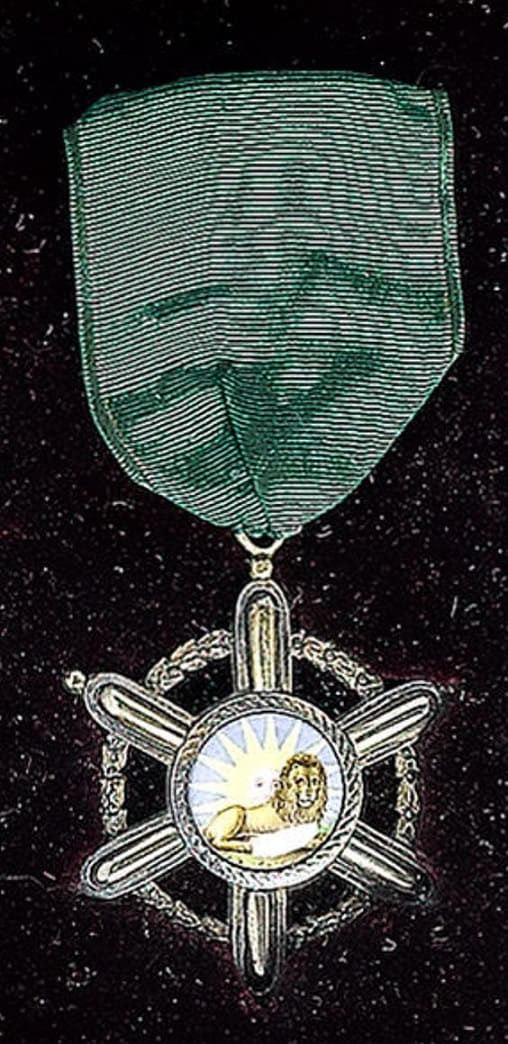 Order of the Lion and Sun awarded in 1826.jpg