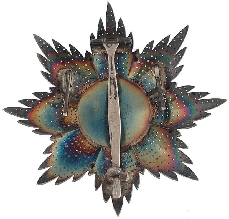 Order of the Lion and  Sun breast star made by Arthus Bertrand.jpg