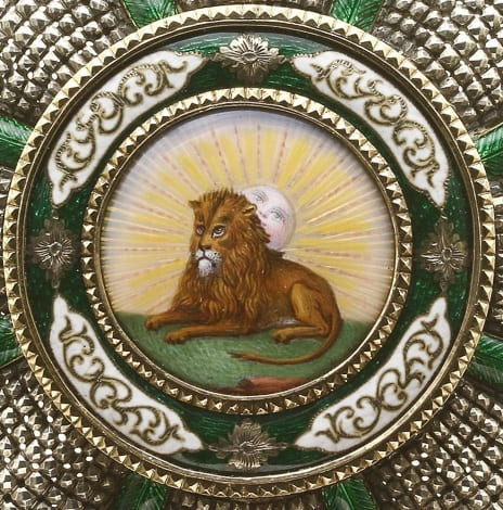 Order of the  Lion and Sun breast star  made by Boullanger.jpg