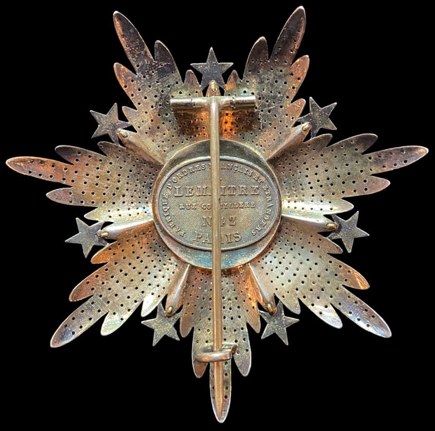 Order of the Lion  and Sun breast star made by Lemaitre.jpg