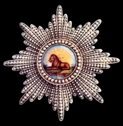 Order of the Lion and Sun breast star made by Lemaitre.jpg