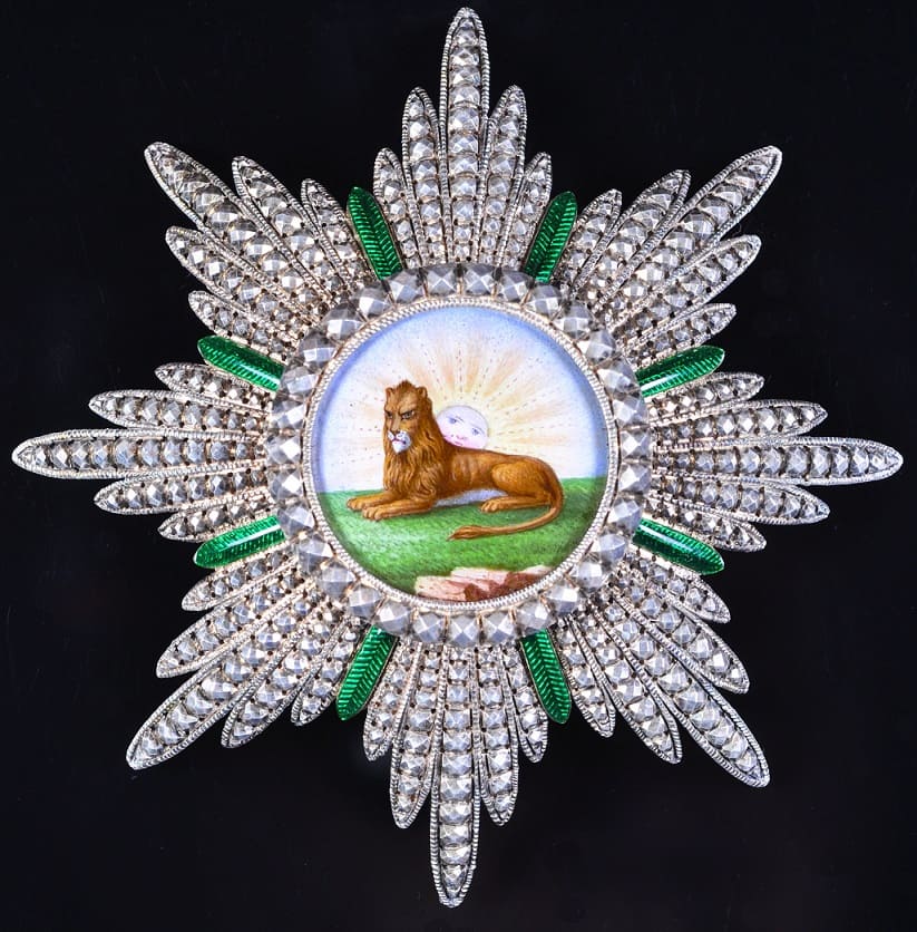 Order of the Lion and Sun breast star made by Lemaitre.jpg