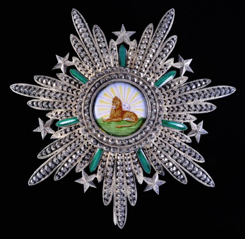 Order of the Lion and Sun breast star made by Lemaitre.jpg