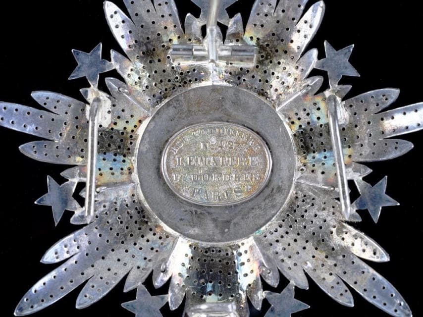 Order  of the Lion and Sun breast star made by Lemaitre.jpg