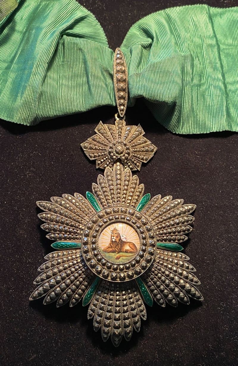 Order of the Lion and Sun made by CH. Billard A.D. Marie Succ., Paris.jpg