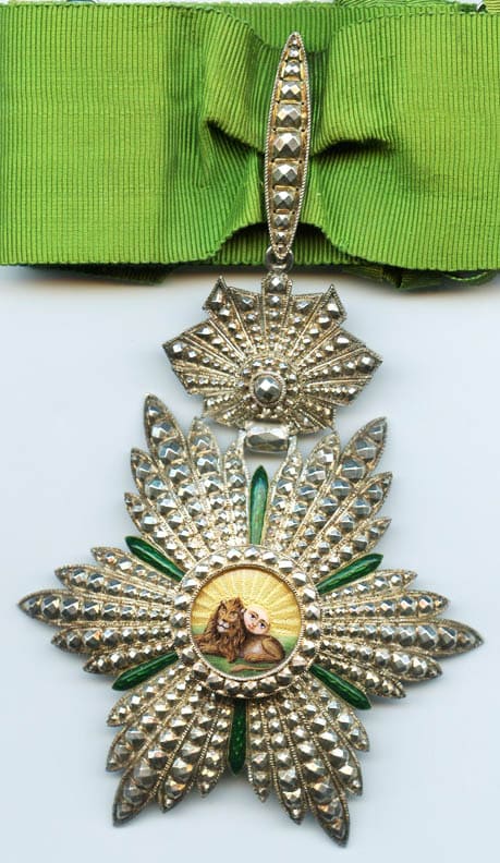 Order of the Lion and Sun made by CH. Billard A.D. Marie Succ., Paris.jpg