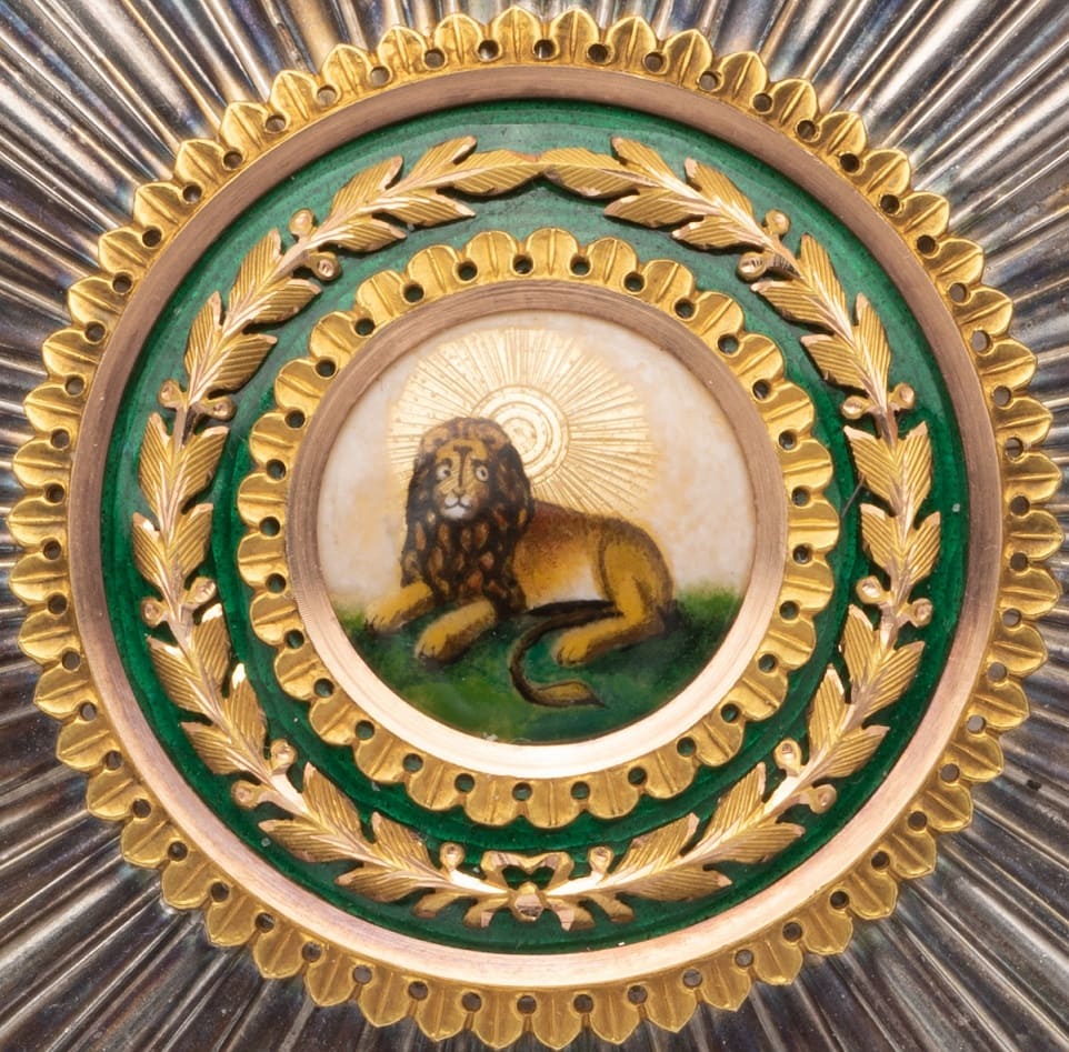Order of the Lion and Sun made  by Karl Shubert.jpg