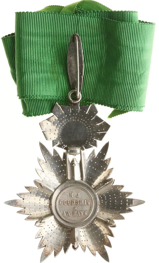 Order of the  Lion and Sun made by M.J. Goudsmit, La Haye.jpg