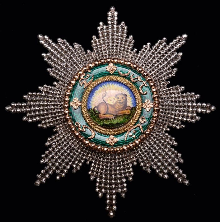 Order of the Lion and Sun of General Sir William Keir Grant.jpg