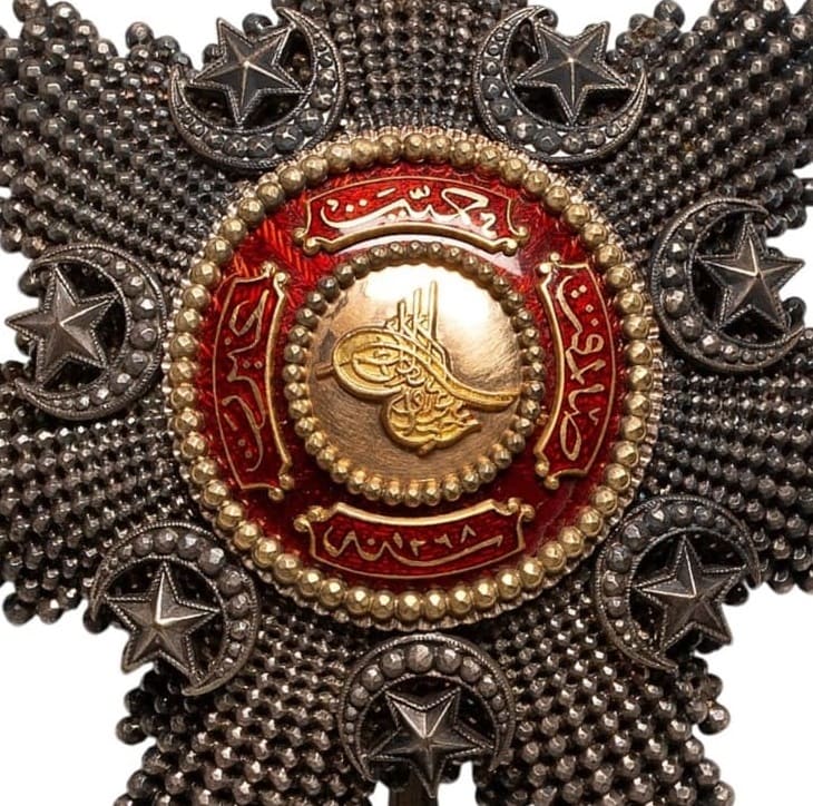 Order  of the Medjidie breast star made by Rothe,  Wien.jpg