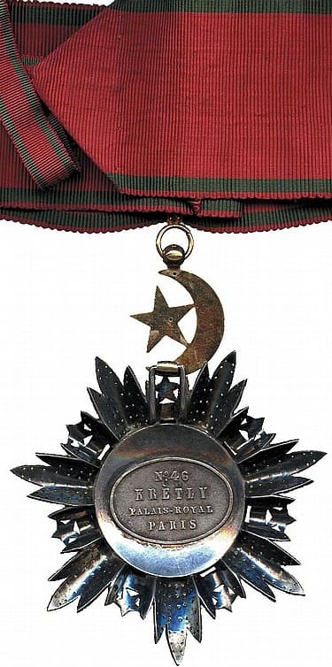 Order of the Mejidiye, 3rd Class  Krètly,  Palais Royal, Paris no.46.jpg