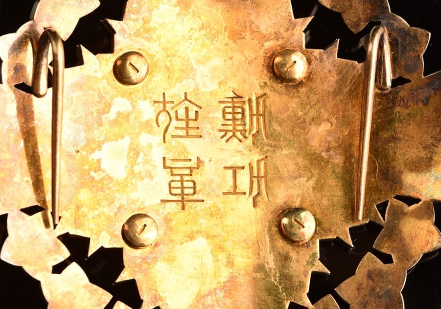 Order of the Paulownia Flowers breast  star marked ヒ.jpg