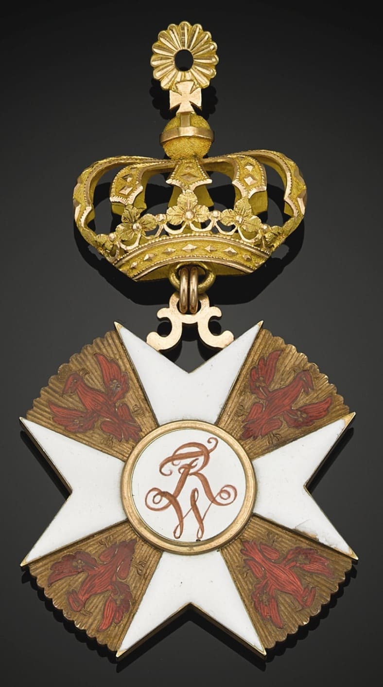 Order of The Red Eagle awarded to Louis Napoléon Bonaparte, King of Holland.jpg
