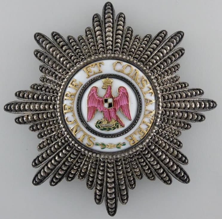 Order of The Red Eagle breast star made by Justin Marret.jpg Order of The Red Eagle breast star made by Justin Marret.jpg