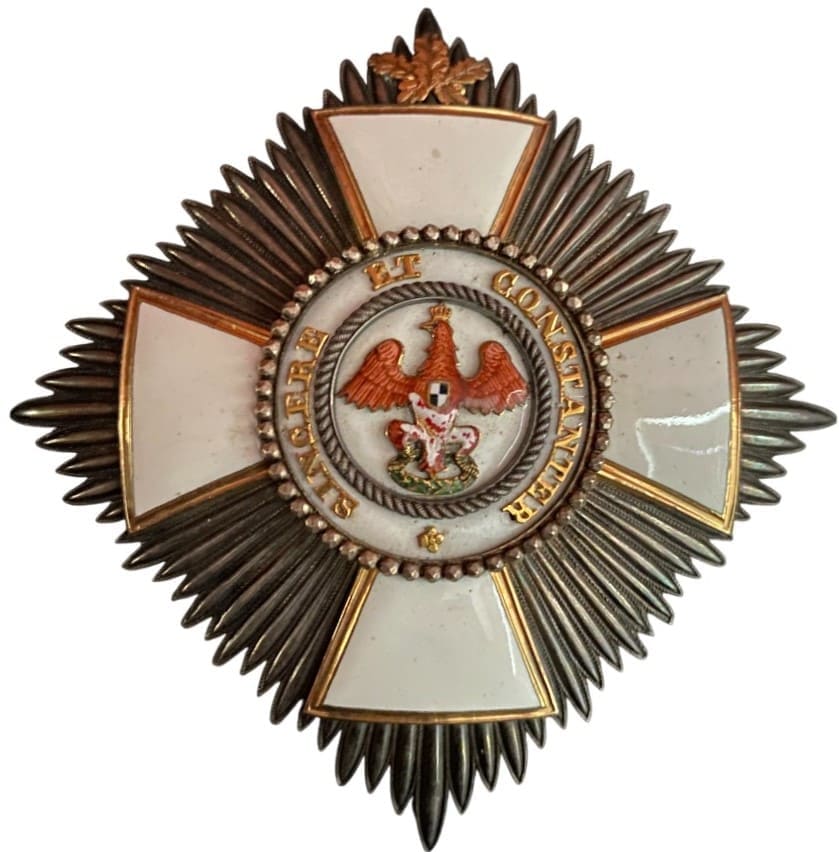 Order  of the  Red Eagle breast star made by Kretly, Paris.jpeg