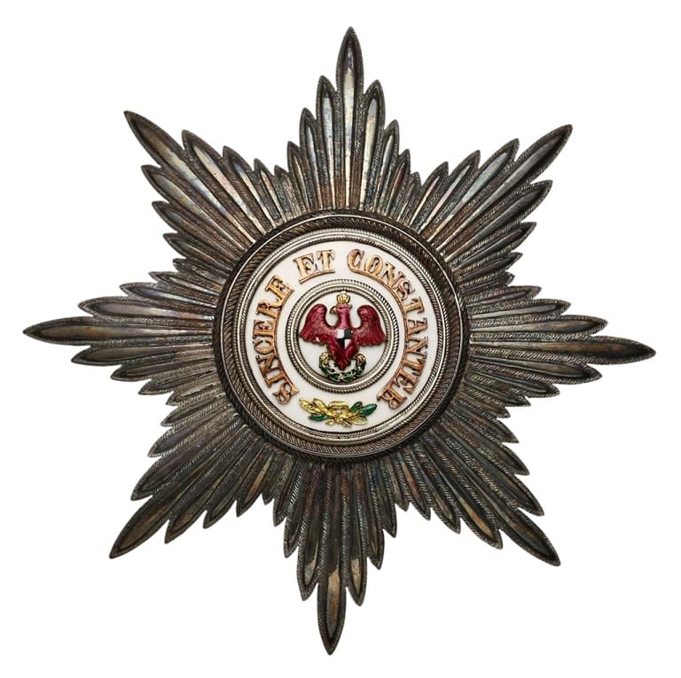 Order of the Red Eagle Grand Cross breast Star made  by Kretly.jpg