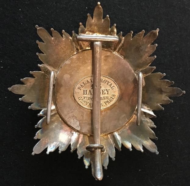 Order of the Redeemer breast  star made by Halley, Paris.jpg