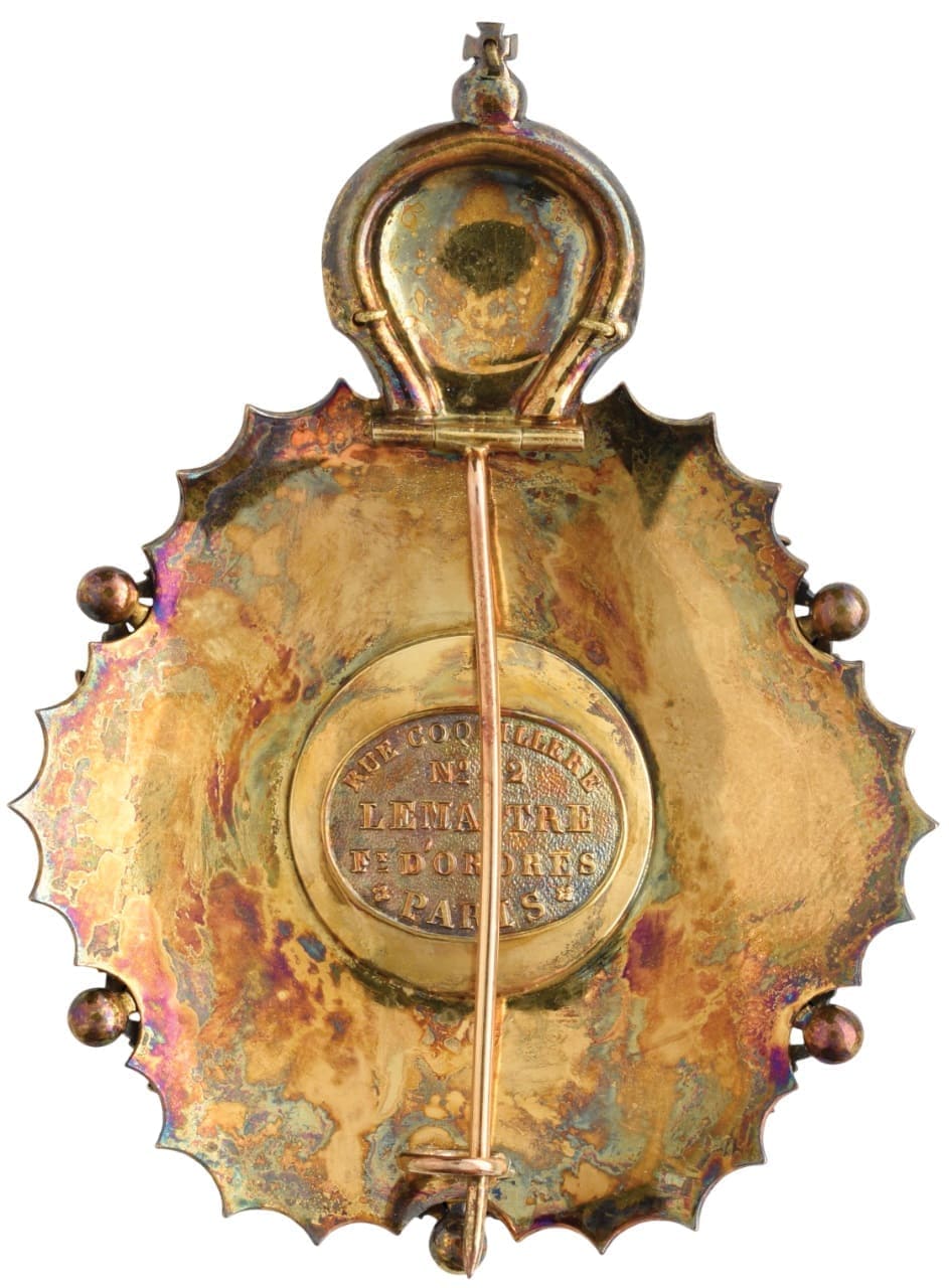 Order of the  Rose breast star made by Lemaitre, Paris.jpg