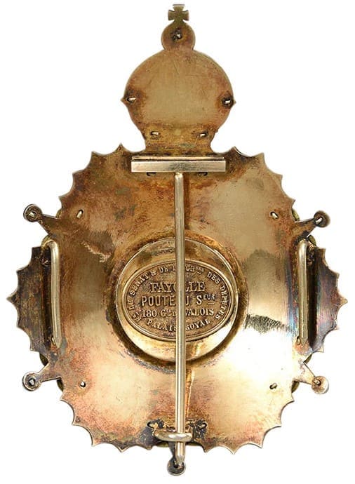 Order of the Rose made by  Foyolle-Pouteau, Paris.jpg