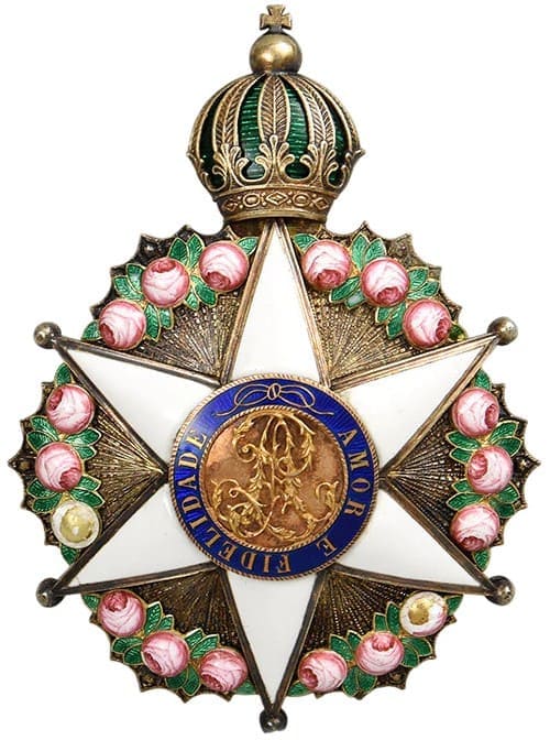 Order of the Rose made by Foyolle-Pouteau, Paris.jpg