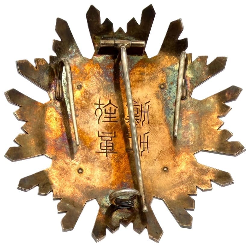 Order of the Sacred Treasure breast star with mark  ヒ.jpg