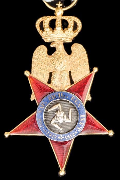 Order of the Two Sicilies, Joseph Napoleon Second issue, Knight’s breast badge.jpg