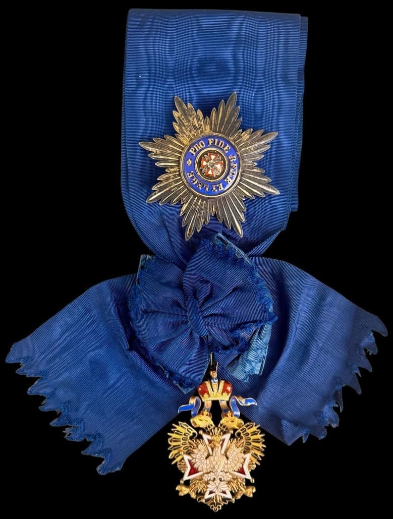 Order  of the White Eagle awarded to Army Corps General Louis Joseph Marc Bernard Lanes.jpg