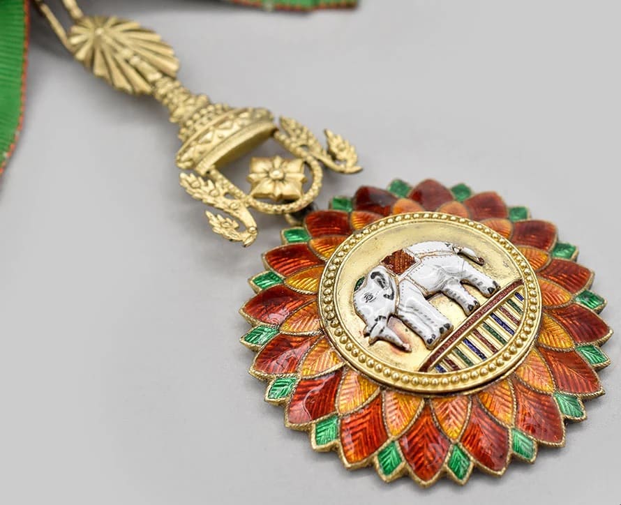 Order  of the White Elephant of 1st Type made by an Unidentified Workshop.jpg