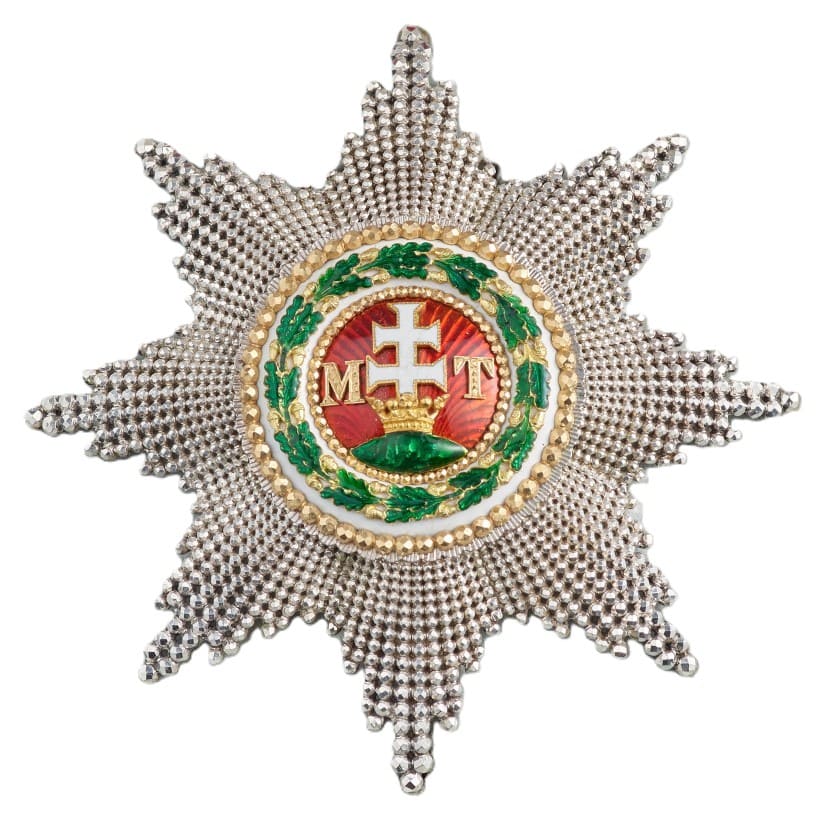 Ordercof Saint Stephen of Hungary made by CF Rothe&Nephew, Wien.jpg