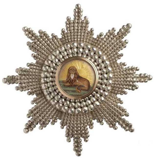 Orders of Lion and Sun manufactured by the Russian PL workshop.jpg Orders of Lion and Sun manufactured by the Russian PL workshop.jpg