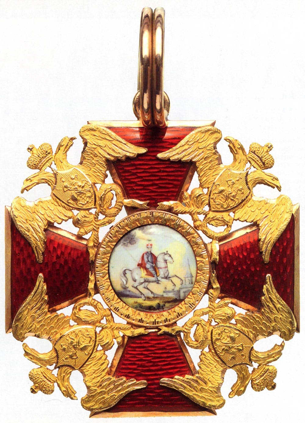 Orders of Saint Alexander Nevsky made by Afanasy Panov.jpg