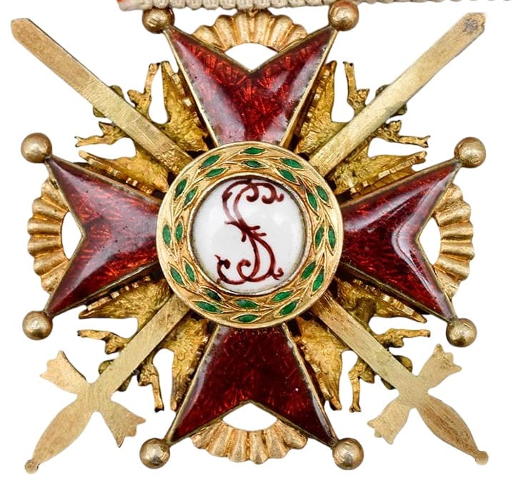 Orders  of Saint Stanislaus made by Arthus Bertrand, Paris.jpg