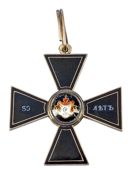 Orders of Saint Vladimir for 35-Years Service in Officer Ranks И.О.jpg