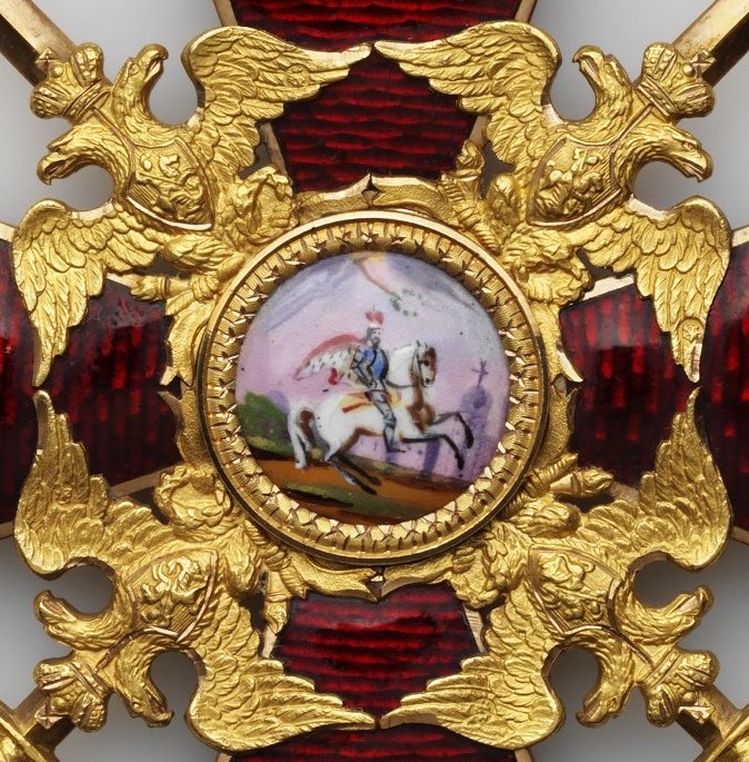 Orders of St. Alexander Nevsky made by Keibel&Kammerer with swordsr-.jpg