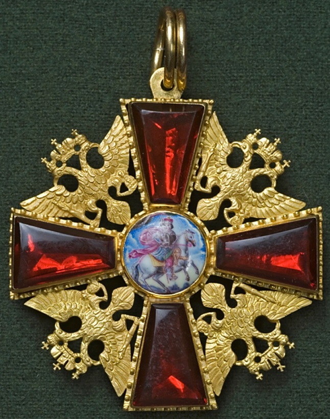 Orders of St. Alexander Nevsky of Alexander I.jpg