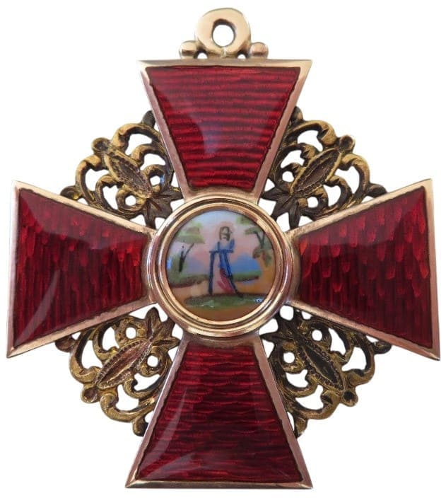 Ordre de Sainte Anne Croix de chevalier de 3e classe IK.jpg