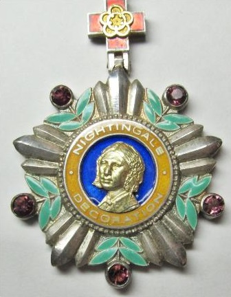 Osaka Prefecture Nightingale Merit Decoration ナイチンゲール大阪府功勞章.jpg Osaka Prefecture Nightingale Merit Decoration ナイチンゲール大阪府功勞章.jpg