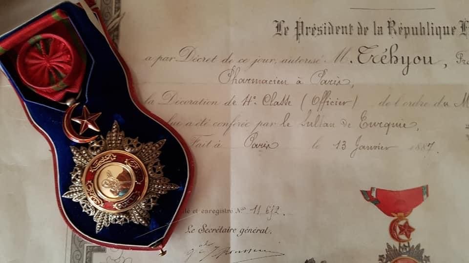 Permission that was issued on  January 13, 1887 to Paris pharmacist.jpg